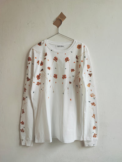 Natural flower dyed long sleeve / Limited Edition