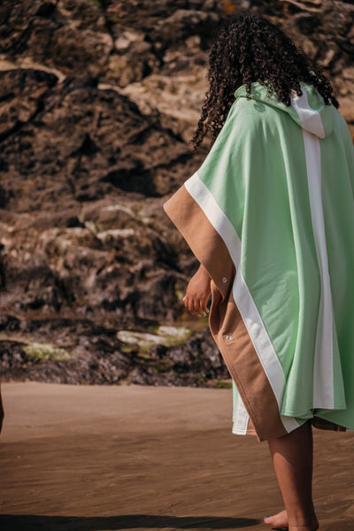 Women's Poncho 'Summer in Cork'