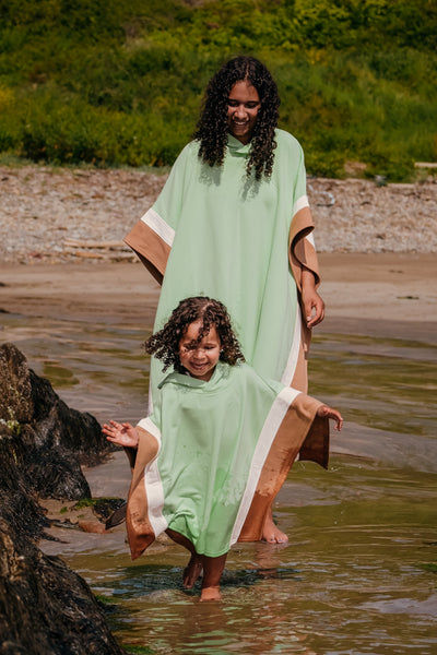 Women's Poncho 'Summer in Cork'