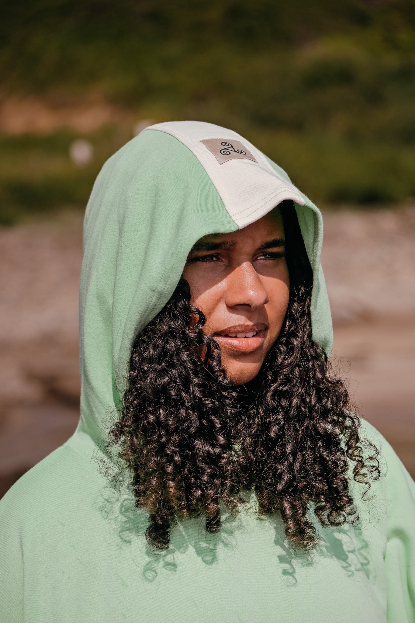 Women's Poncho 'Summer in Cork'