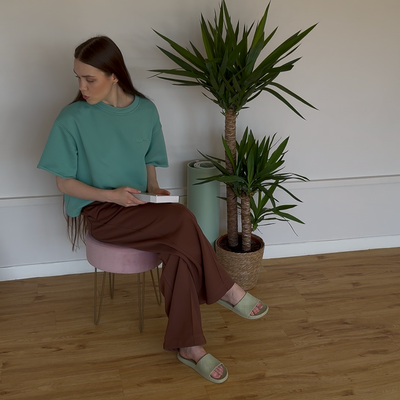 Wide legged bottoms/ 2 colors/ LIMITED EDTN