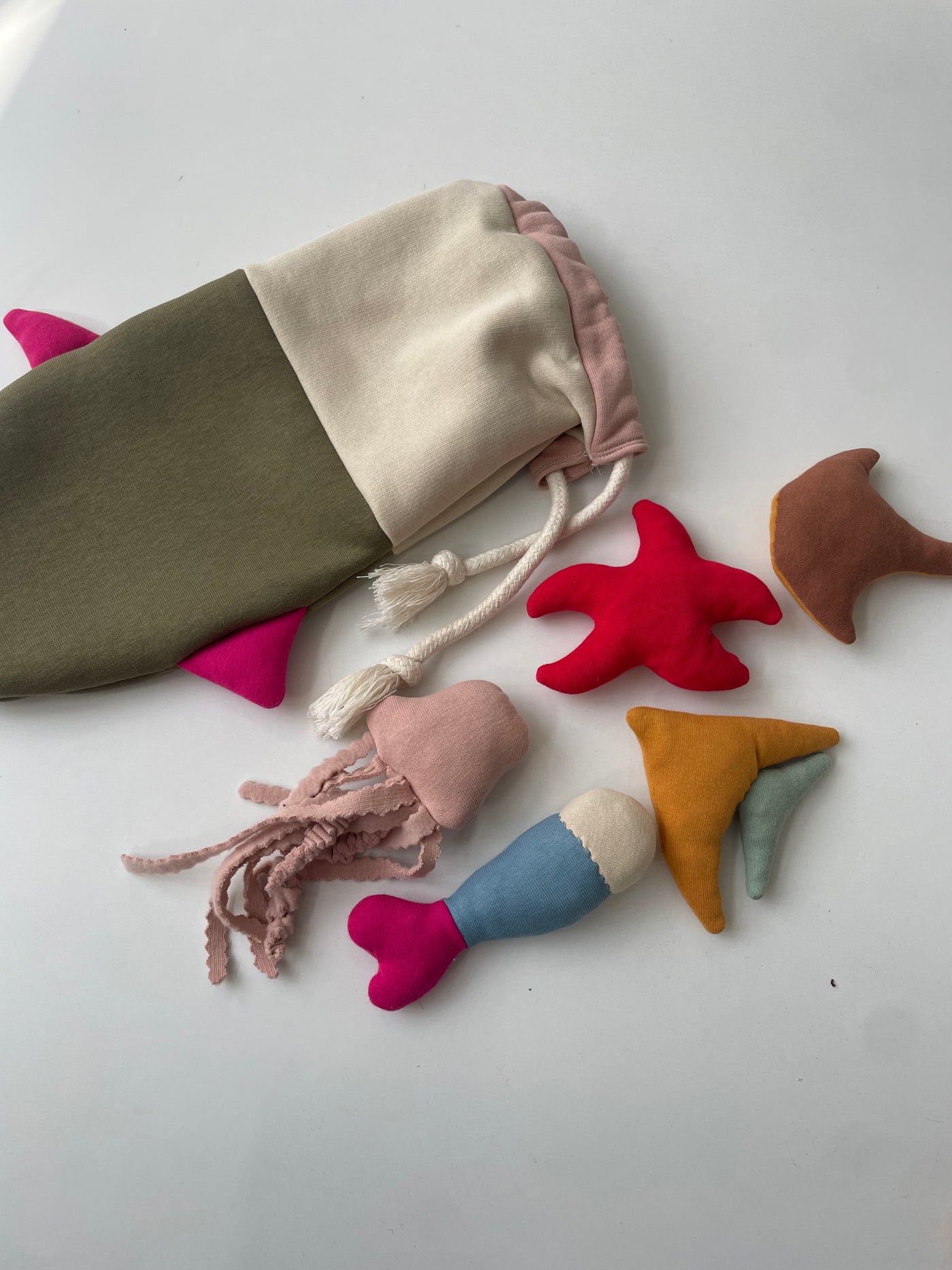 Purpose and Play Bag and Toys