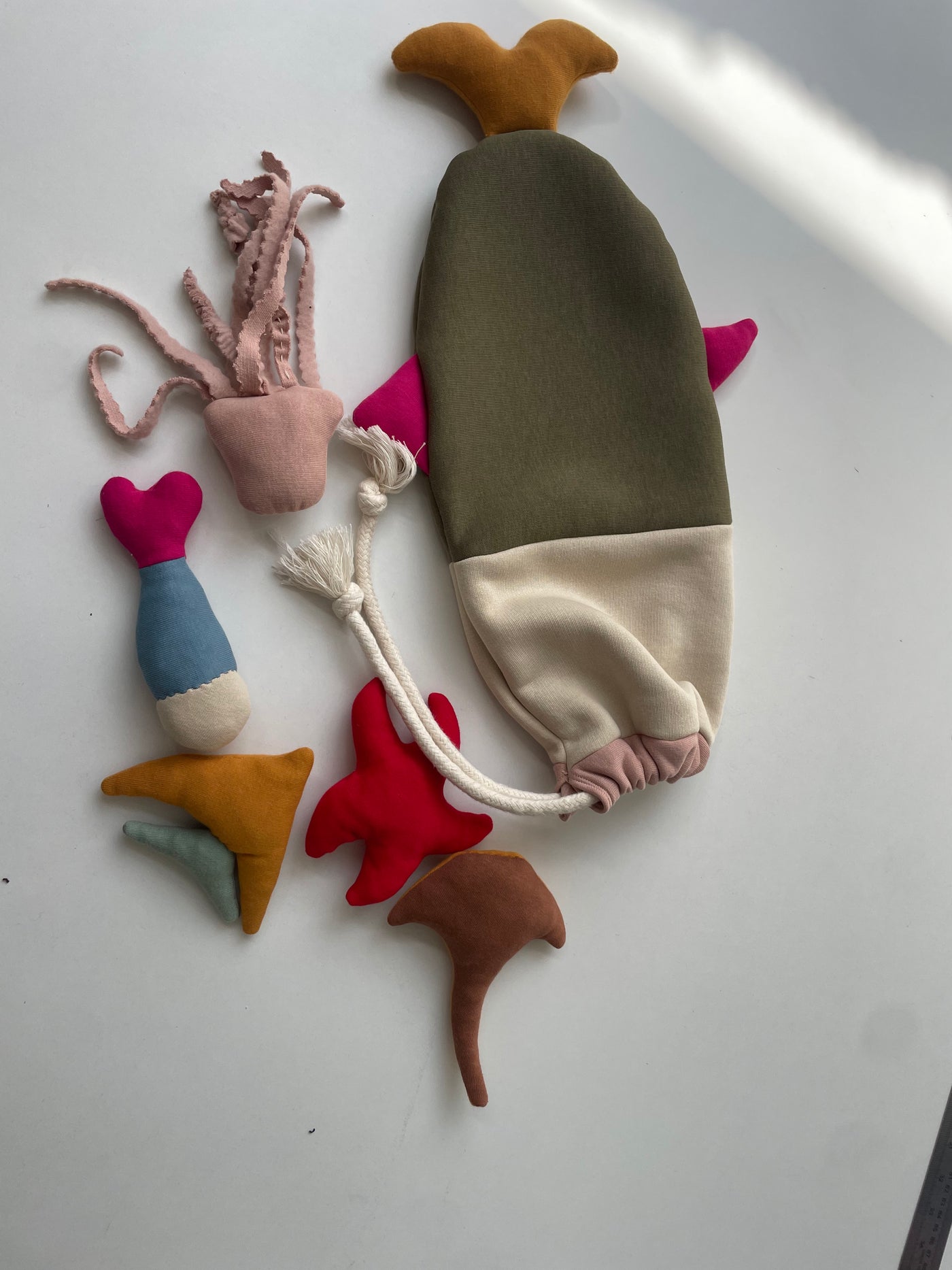 Purpose and Play Bag and Toys