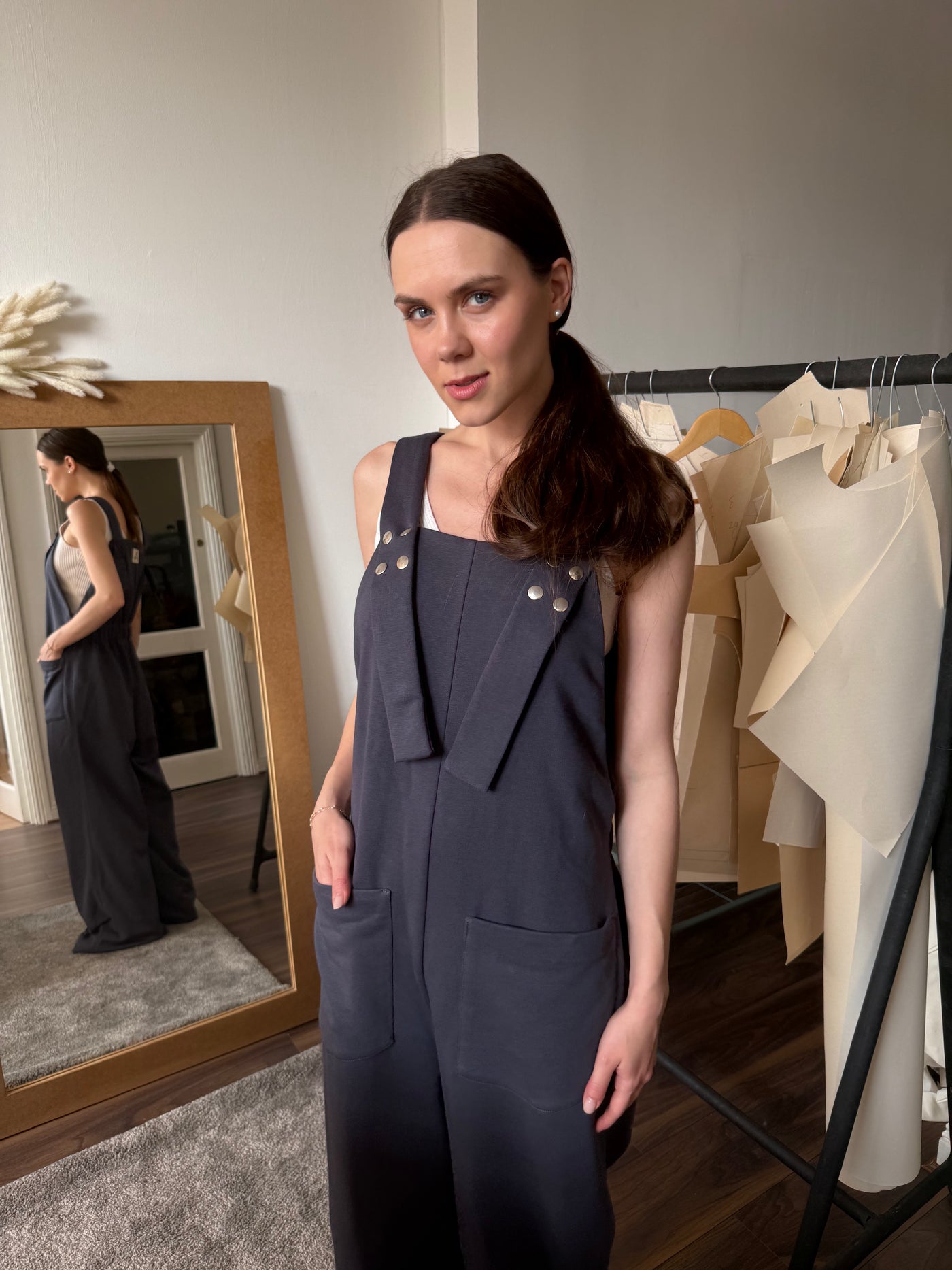 Wide legged dungaree/ Limited EDTN/ 2 colors