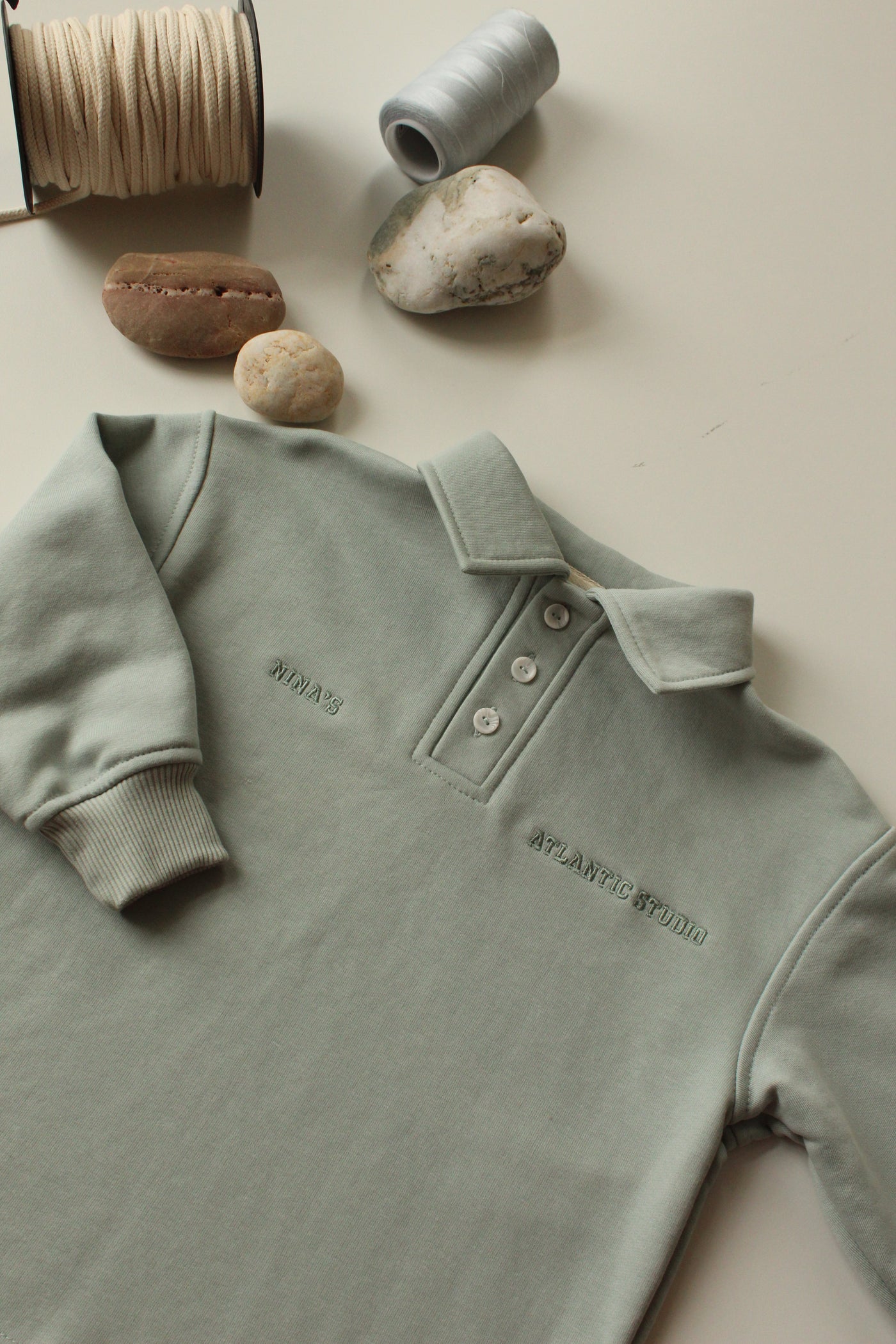 Ice melt blue polo set