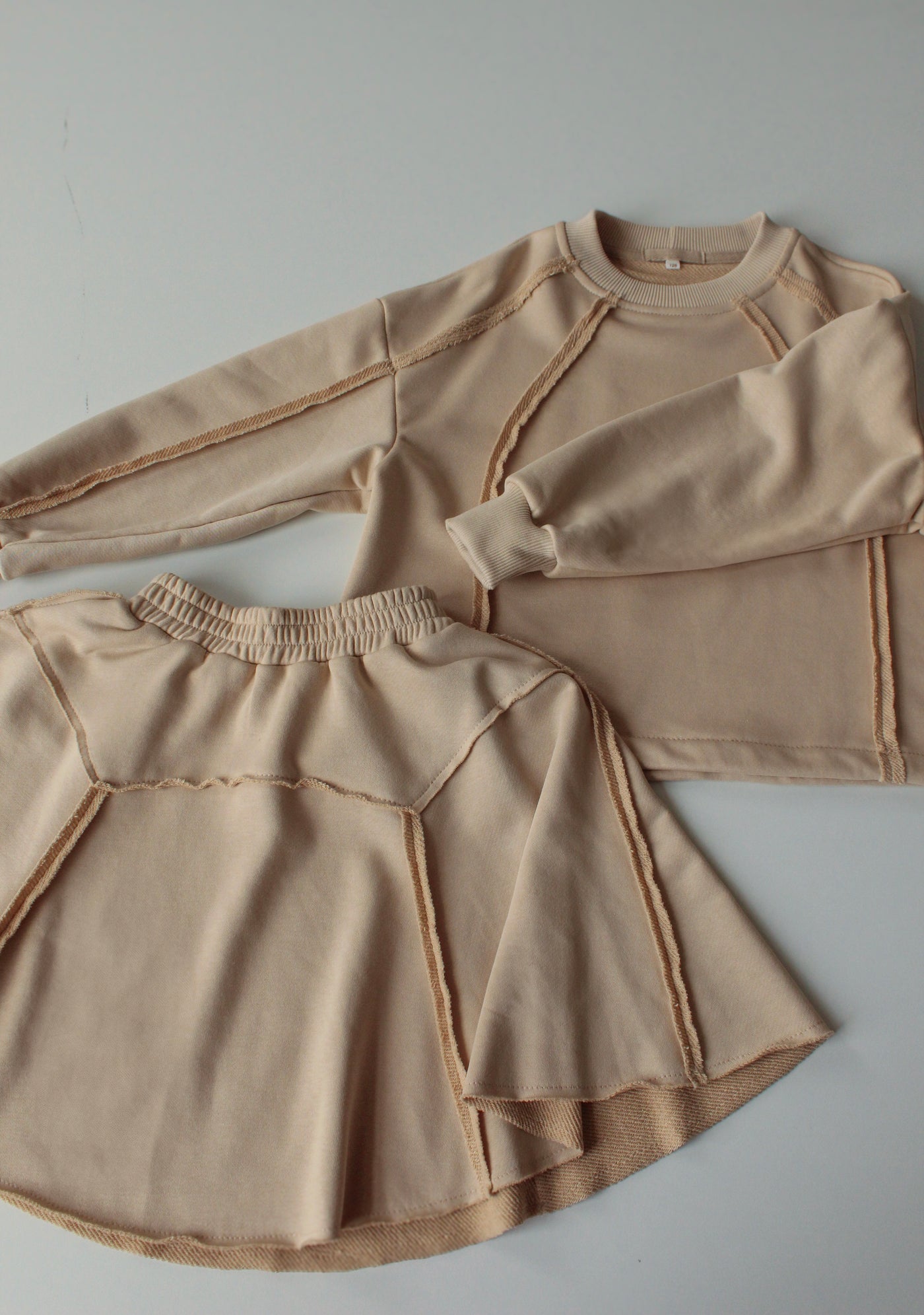 Sunny side up skirt and top set