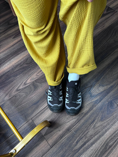 Muslin overall  in Mustard