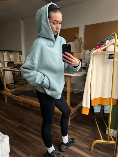 Dingle blue organic hoodie or set