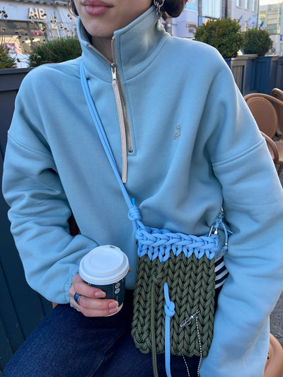 The Tailor's Crop Half-Zip/ See colors