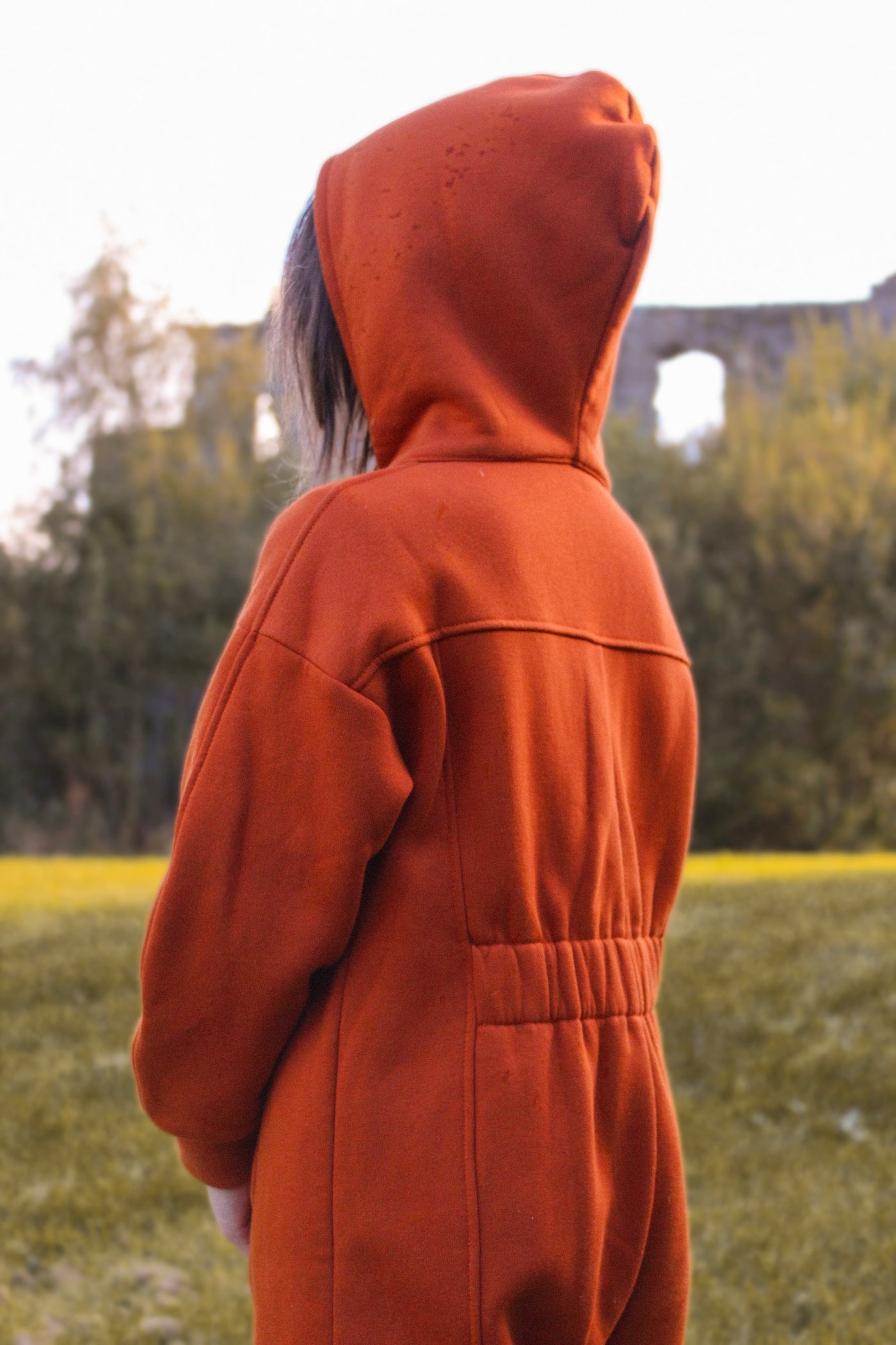 New! Cargo Romper/ Foxrock terracote