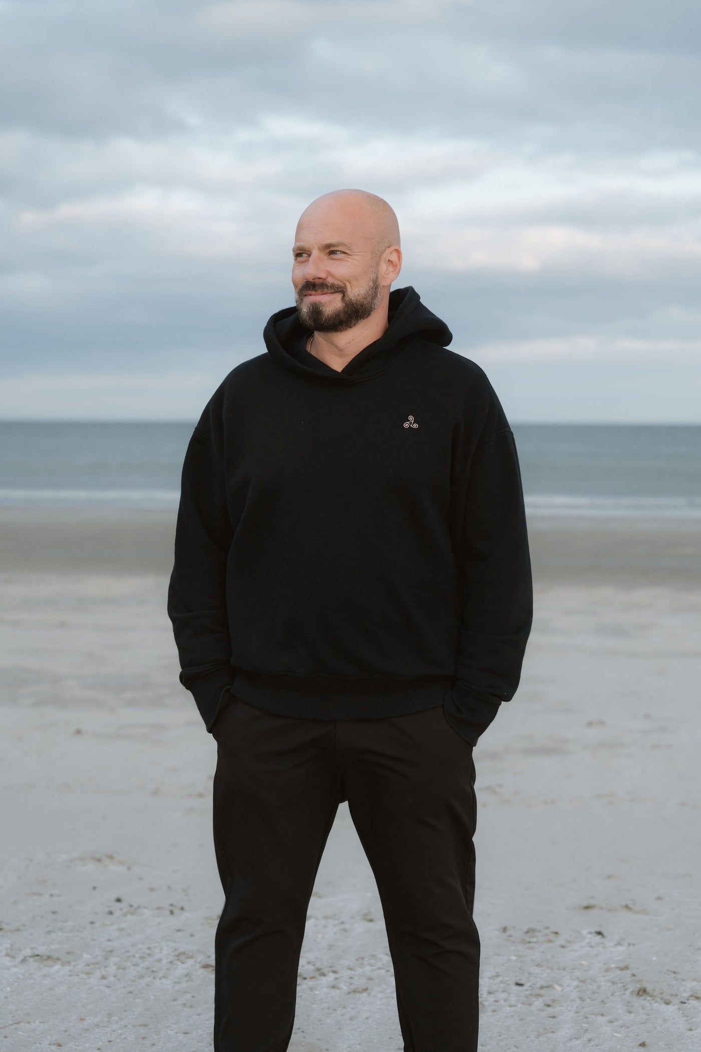 Men's oversized organic hoodie