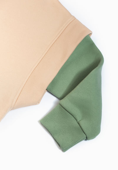 Organic 'Double layer' top. Zero waste project.